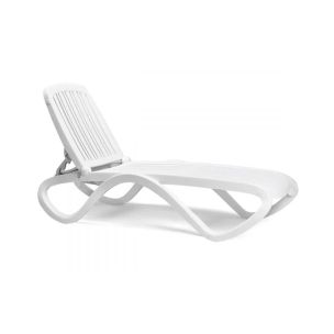 NARDI TROPICO SUNLOUNGE BIANCO WHITE