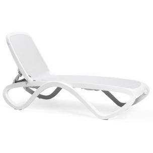 NARDI OMEGA SUNLOUNGE BIANCO