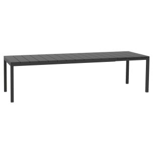 NARDI RIO 210 RESIN EXT TABLE ANTHRACITE