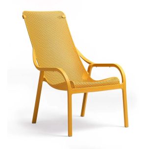 NARDI NET LOUNGE CHAIR SENAPE
