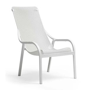 NARDI NET LOUNGE CHAIR BIANCO WHITE