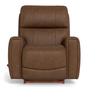 LAZBOY OMAHA ROCKER RECLINER IN BELLINGHAM CEDAR LEATHER