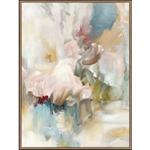 ABACUS A CANVAS ARTWORK WITH NATURAL FRAME - 800 X 1200