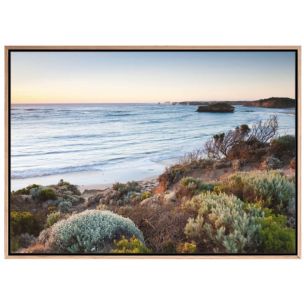 COASTAL HINTERLAND FRAMED CANVAS ART - 700 X 1000