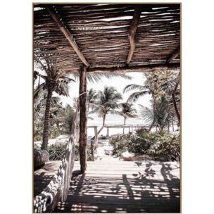 HIDEAWAY A FRAMED CANVAS ARTWORK - 950 X 1350