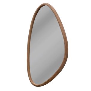 ORGANIC MIRROR WITH OAK FRAME - 500 X 900