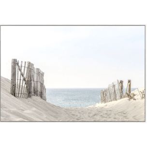 SANDY TRACK FRAMED CANVAS - 1500 X 1000