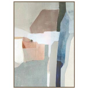 SPA ABSTRACT 1 FRAMED CANVAS ARTWORK