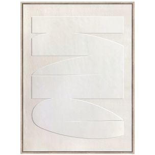 STRUCTURE B FRAMED CANVAS ARTWORK