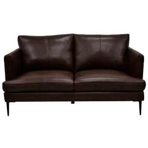PALERMO 2 SEATER SOFA ATLANTIC CIOCCOLATO 200/46 LEATHER