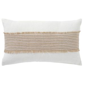LINEN FORMENTERA STRIPE 30X50 - FEATHER FILL CUSHION