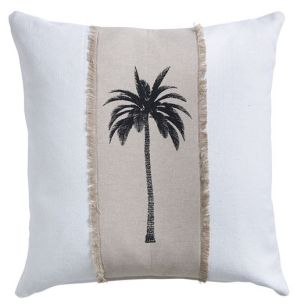 HAVANA PALM 50X50 CUSHION - FEATHER FILLED