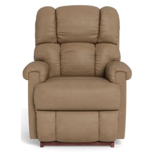 LAZBOY PINNACLE POWER GLIDEAWAY - MUSHROOM LEATHER