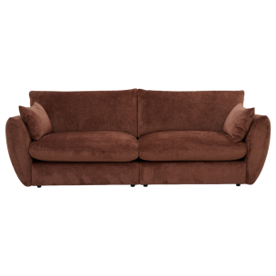 PORTO 4 SEATER SOFA HUDSON RUST FABRIC