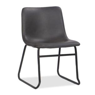 RENEE DARK GREY DINING CHAIR