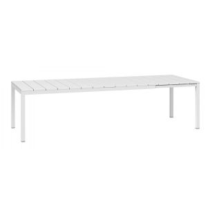 NARDI RIO 210 RESIN EXT TABLE - BIANCO