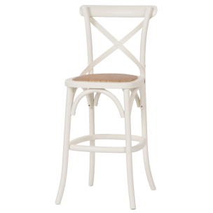SABAH WHITE BAR CHAIR