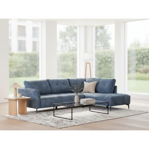 SAPPHIRE RHF SOFA CHAISE BLUE