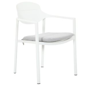 SELKER DINING CHAIR WHITE