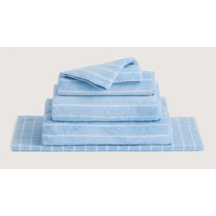 SHERIDAN AVEN BATH MAT SKYLIGHT BLUE