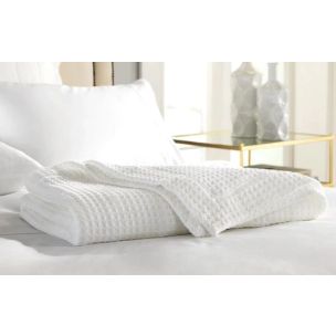 WAFFLE SHERIDAN BLANKET KING QUEEN