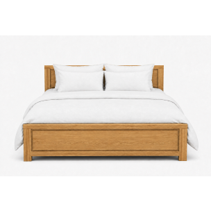 SOUTH HAMPTON QUEEN BED - OAK