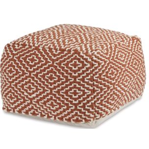HANDWOVEN SPICE OTTOMAN