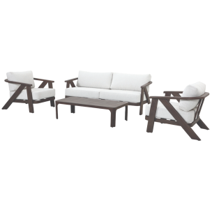 DOMINICA 4PCE OUTDOOR SOFA SET
