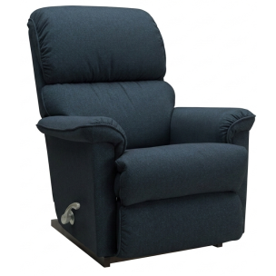 LAZBOY STANLEY LARGE ROCKER RECLINER - INDIGO IBRODERICK FABRIC