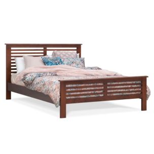 TOWN HOUSE QUEEN BED - DARK FINISH