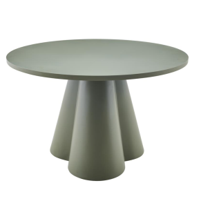 ZEST ROUND DINING TABLE 120CM ARMY