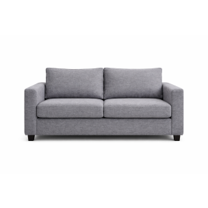 WESTY DOUBLE SOFA BED COCO SILVER FABRIC