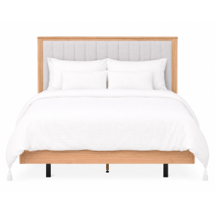 YARRA QUEEN FLOATING BED - NZ ASH TIMBER