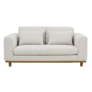 RAVENNA 2 SEATER SOFA TERESA WHEAT FABRIC
