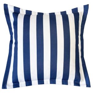 TORQUAY STRIPE OUTDOOR CUSHION 50X50 - NAVY