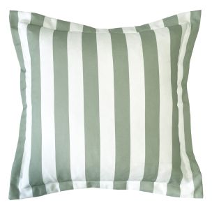 TORQUAY STRIPE OUTDOOR CUSHION 50X50 - SAGE