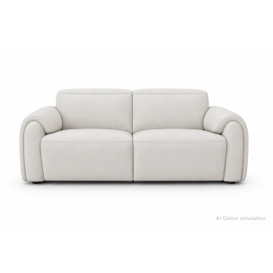 BURANO 2EDED SOFA OSLO FORST LEATHER 40/29