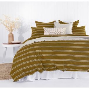 JASPER QUEEN QUILT COVER SET - BAMBURY