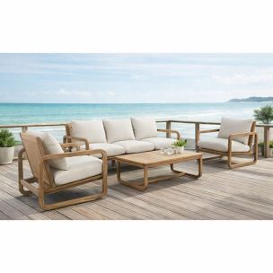 CABO 4 PIECE OUTDOOR LOUNGE SET