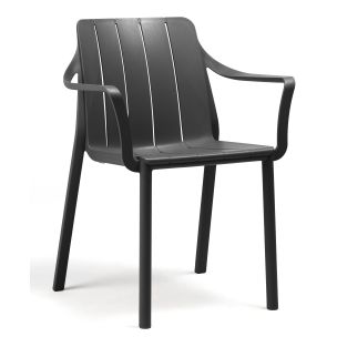NARDI TIBERINA ARMCHAIR ANTHRACITE